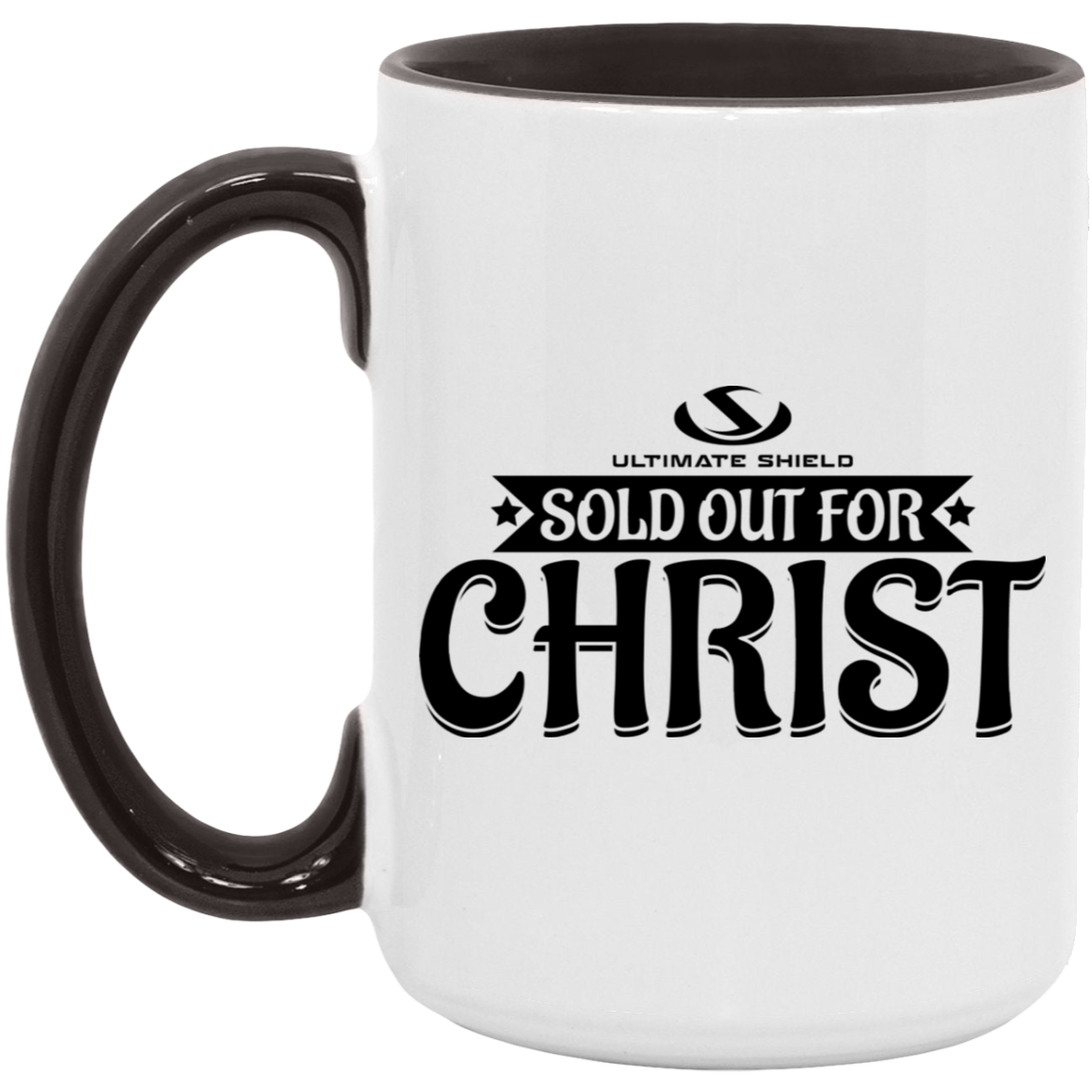 SOLD OUT FOR CHRIST 15oz. Accent Mug