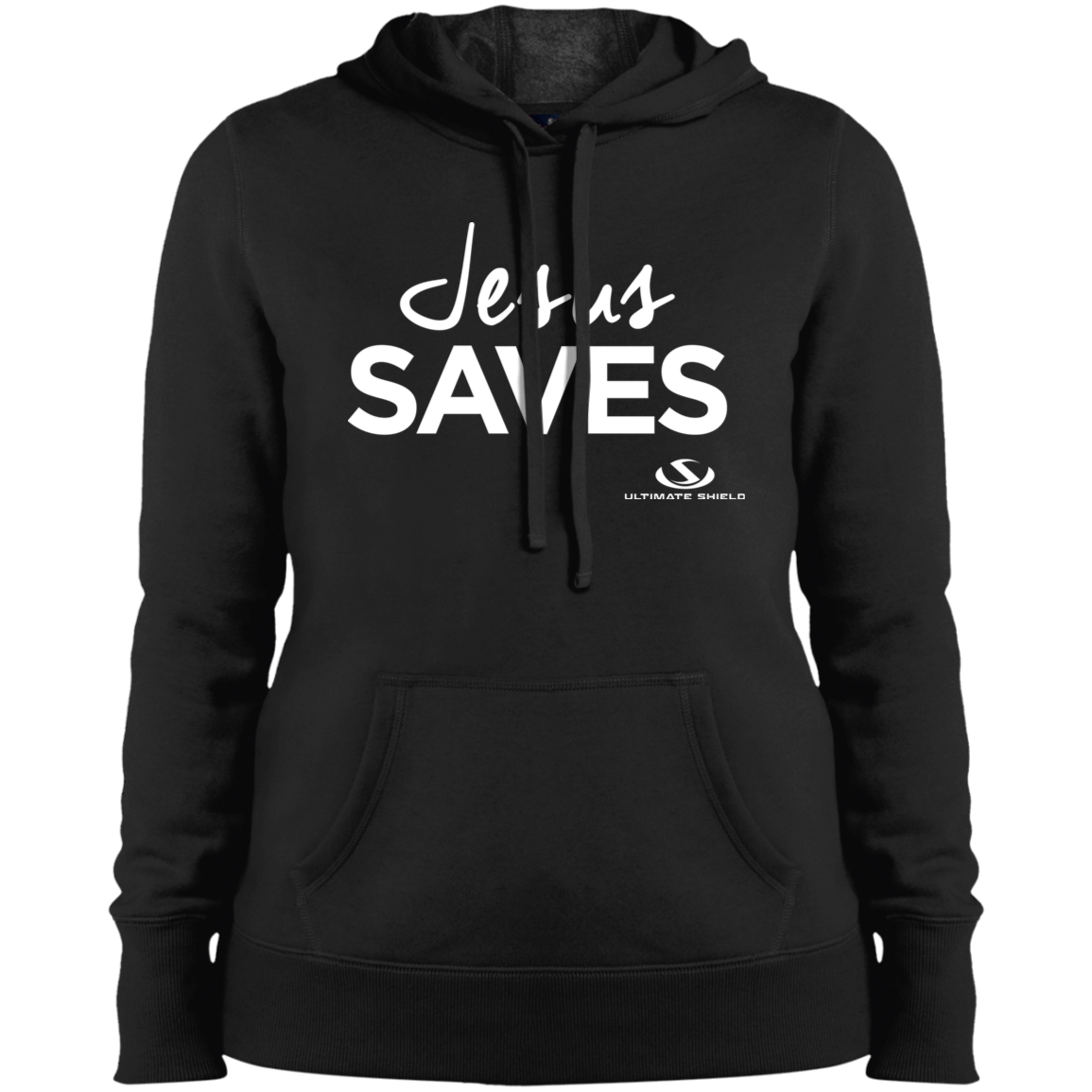 JESUS SAVES Ladies' Pullover Hooded Sweatshirt