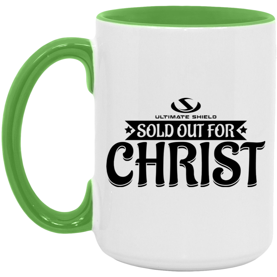 SOLD OUT FOR CHRIST 15oz. Accent Mug