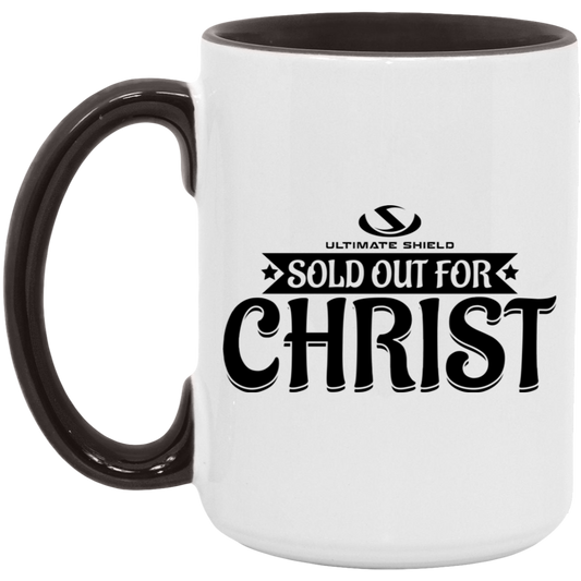 SOLD OUT FOR CHRIST 15oz. Accent Mug