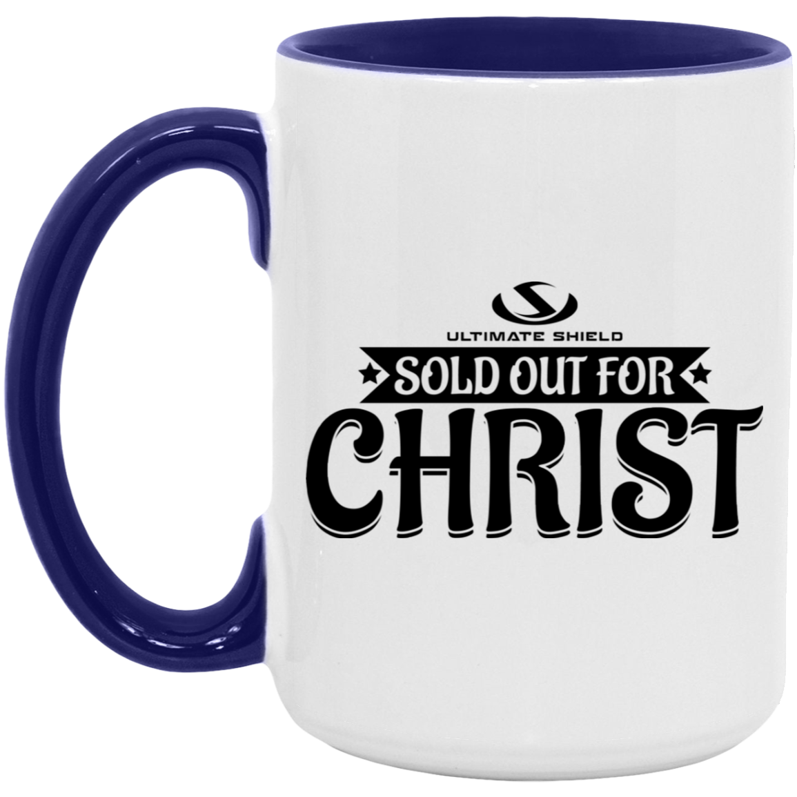 SOLD OUT FOR CHRIST 15oz. Accent Mug